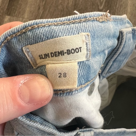 Madewell Slim Demi Boot jeans - Picture 5 of 9